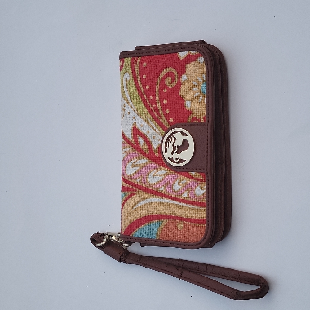 Spartina women's wallet wristlet multicolor small